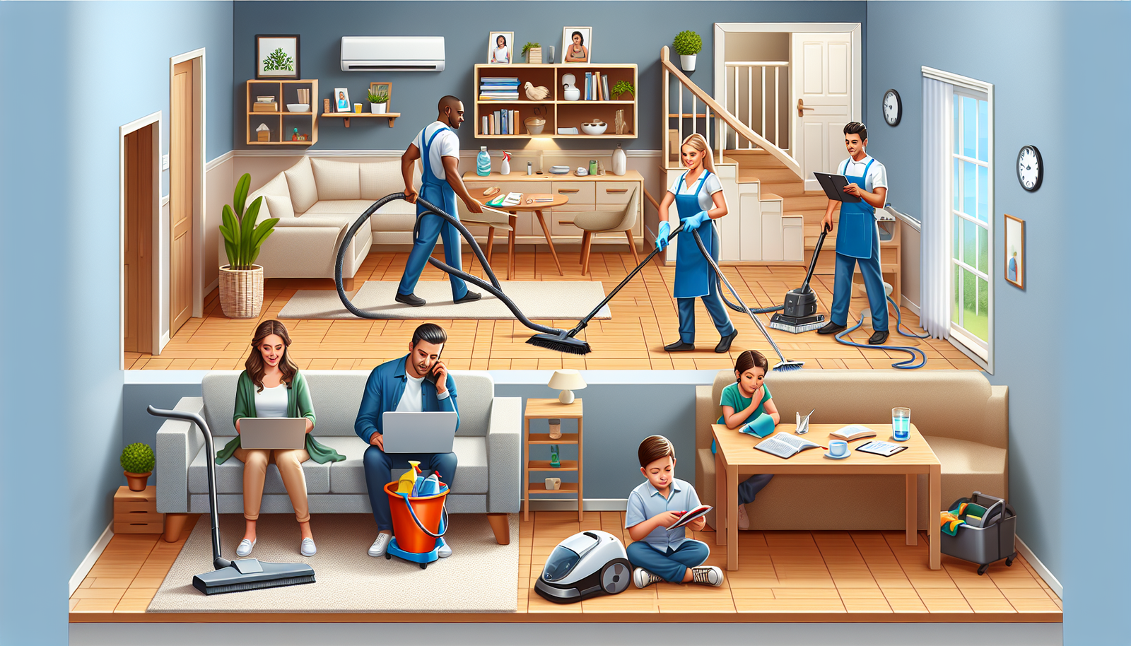 The benefits of hiring professional residential cleaning services