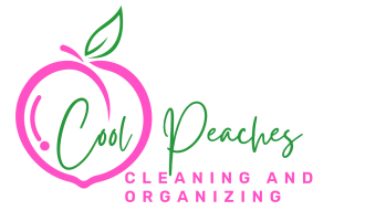 Cool Peaches Logo Pink and Green